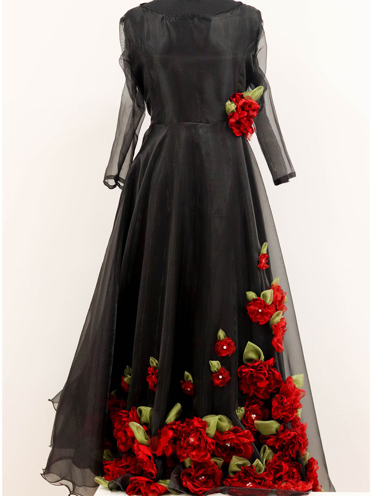 The Black Flower Gown